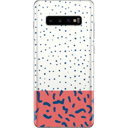 Polka Dot Split Galaxy S10 Plus Skin