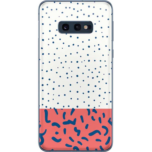 Polka Dot Split Galaxy S10e Skin