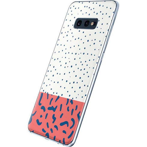 Polka Dot Split Galaxy S10e Skin