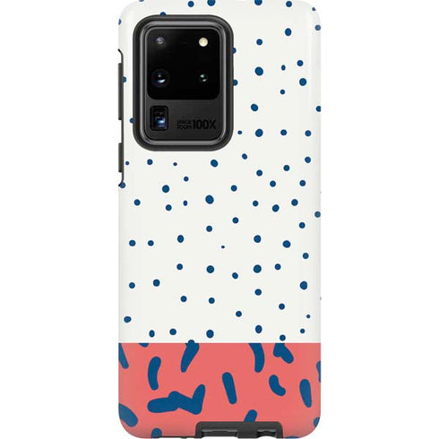 Polka Dot Split Galaxy S20 Ultra 5G Pro Case