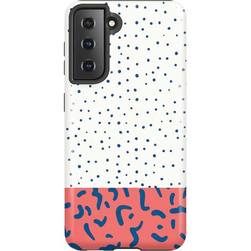 Polka Dot Split Galaxy S21 5G Pro Case
