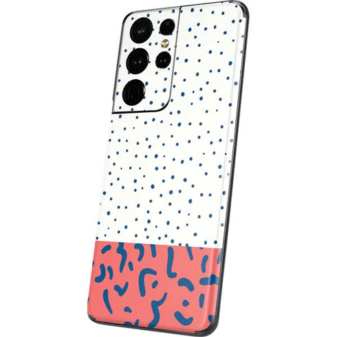 Polka Dot Split Galaxy S21 Ultra 5G Skin