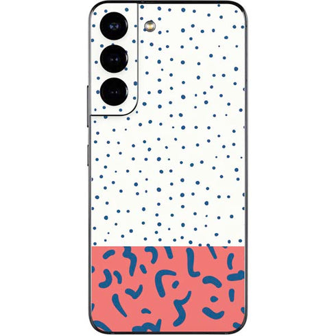 Polka Dot Split Galaxy S22 Skin