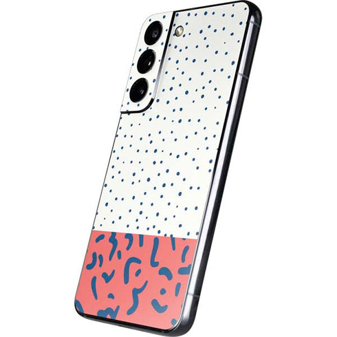 Polka Dot Split Galaxy S22 Skin
