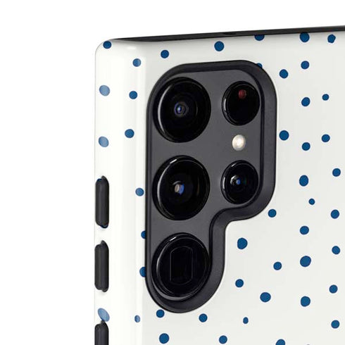 Polka Dot Split Galaxy S22 Ultra Pro Case