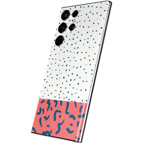 Polka Dot Split Galaxy S22 Ultra Skin