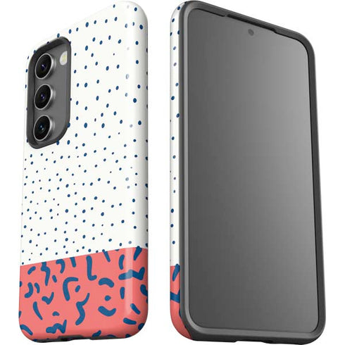 Polka Dot Split Galaxy S23 Plus Pro Case