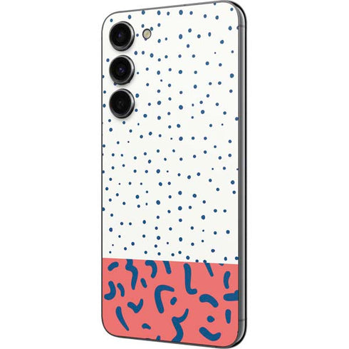 Polka Dot Split Galaxy S23 Plus Skin