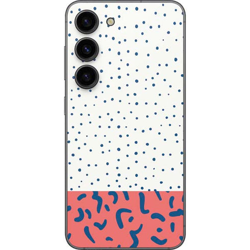 Polka Dot Split Galaxy S23 Skin