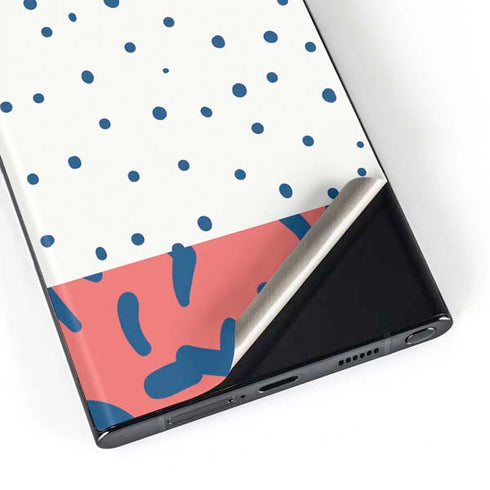 Polka Dot Split Galaxy S23 Ultra Skin