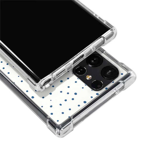 Polka Dot Split Galaxy S24 Ultra Clear Case