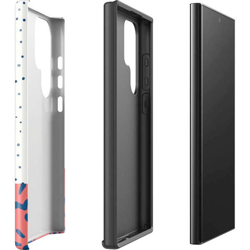 Polka Dot Split Galaxy S24 Ultra Impact Case