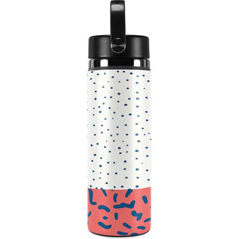 Polka Dot Split Hydro Flask 20oz Wide Mouth Skin