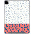 Polka Dot Split iPad Pro 12.9in (2020) Clear Case
