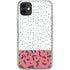 Polka Dot Split iPhone 11 Clear Case