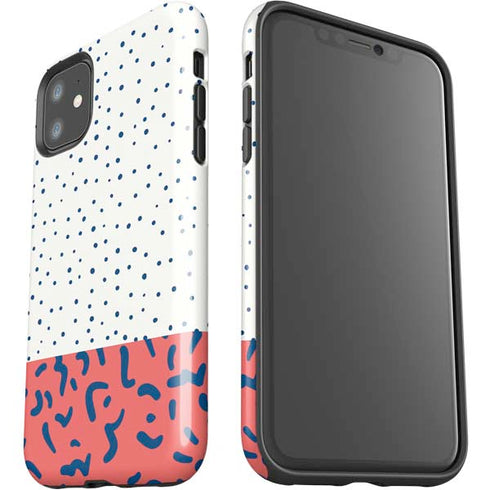 Polka Dot Split iPhone 11 Impact Case