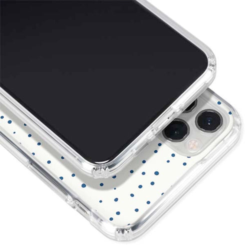 Polka Dot Split iPhone 11 Pro Clear Case