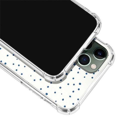 Polka Dot Split iPhone 11 Pro Max Clear Case