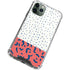 Polka Dot Split iPhone 11 Pro Max Clear Case