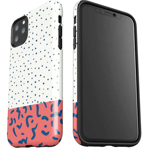 Polka Dot Split iPhone 11 Pro Max Impact Case