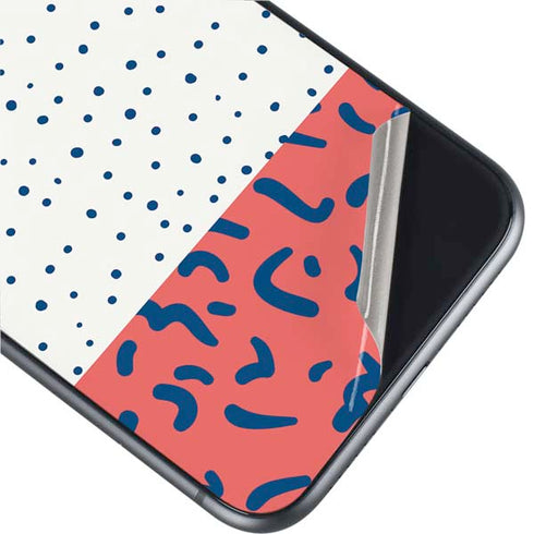 Polka Dot Split iPhone 11 Skin