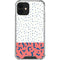 Polka Dot Split iPhone 12 Clear Case