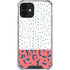 Polka Dot Split iPhone 12 Clear Case