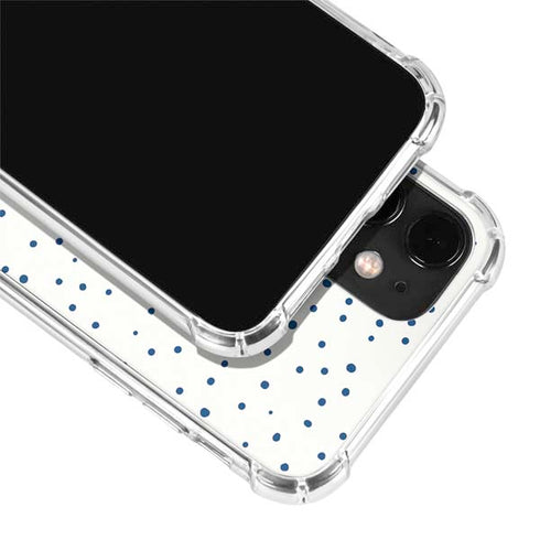Polka Dot Split iPhone 12 Clear Case