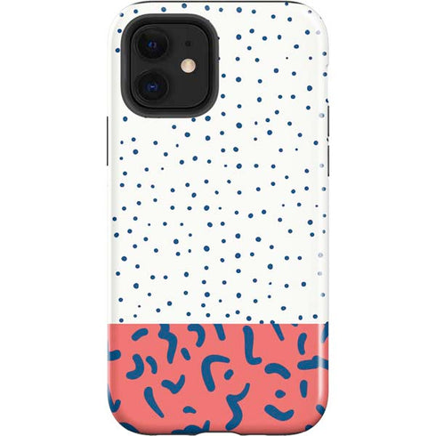 Polka Dot Split iPhone 12 Impact Case