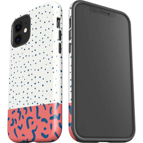 Polka Dot Split iPhone 12 Impact Case