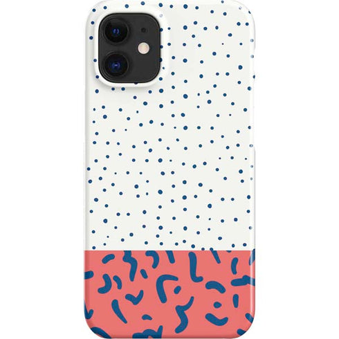 Polka Dot Split iPhone 12 Mini Lite Case