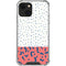 Polka Dot Split iPhone 13 Clear Case