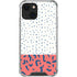 Polka Dot Split iPhone 13 Clear Case