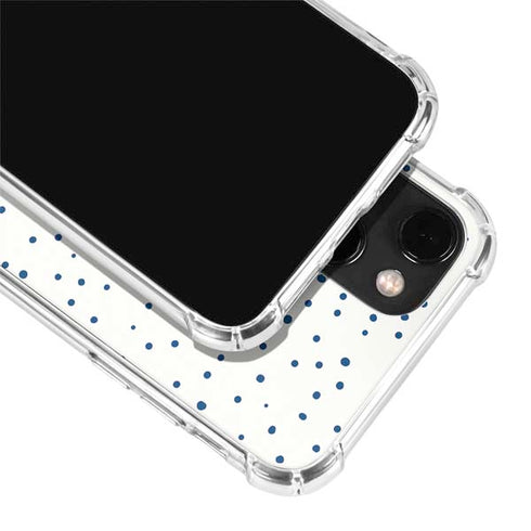 Polka Dot Split iPhone 13 Clear Case