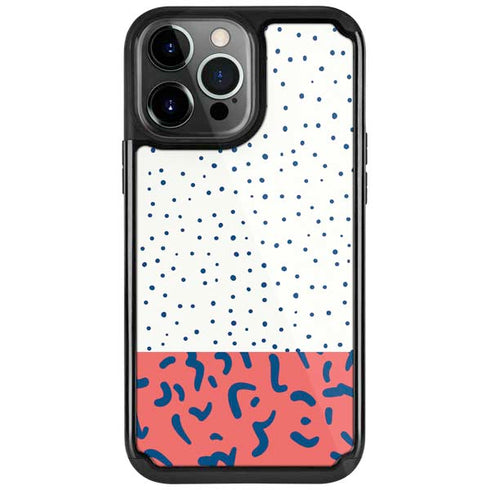 Polka Dot Split iPhone 13 Pro Cargo Case