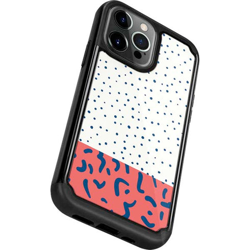 Polka Dot Split iPhone 13 Pro Cargo Case