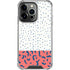 Polka Dot Split iPhone 13 Pro Clear Case