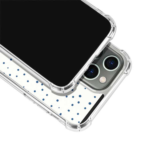 Polka Dot Split iPhone 13 Pro Clear Case