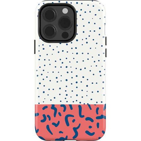 Polka Dot Split iPhone 13 Pro Impact Case