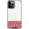 Polka Dot Split iPhone 13 Pro Max Clear Case