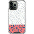 Polka Dot Split iPhone 13 Pro Max Clear Case