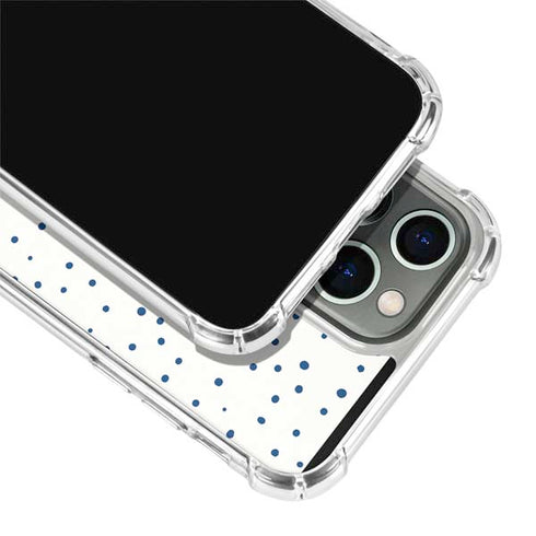 Polka Dot Split iPhone 13 Pro Max Clear Case