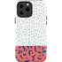 Polka Dot Split iPhone 13 Pro Max Impact Case
