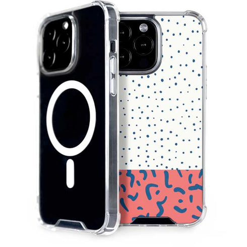 Polka Dot Split iPhone 13 Pro Max MagSafe Case