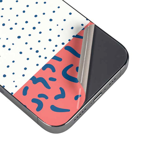 Polka Dot Split iPhone 13 Pro Max Skin