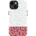 Polka Dot Split iPhone 14 Plus Impact Case