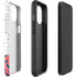 Polka Dot Split iPhone 14 Plus Impact Case