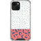 Polka Dot Split iPhone 14 Plus Clear Case