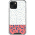 Polka Dot Split iPhone 14 Plus Clear Case