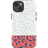 Polka Dot Split iPhone 15 Impact Case